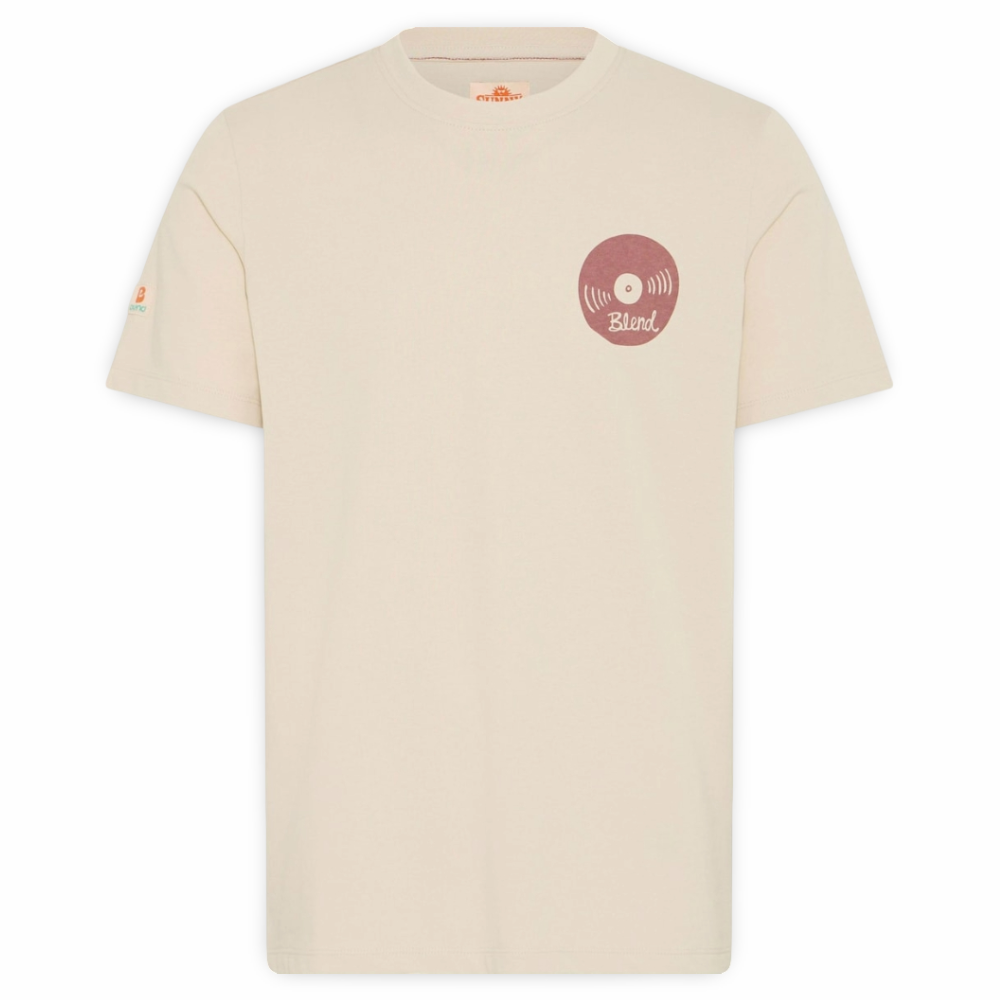 Blend Print Tee | BHSun Beige
