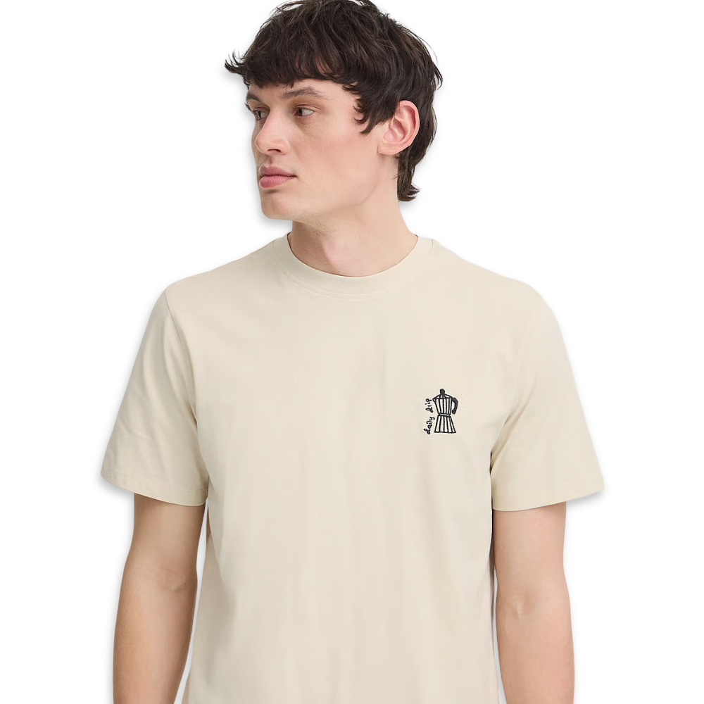 Blend Tee | Coffee Oyster Grey
