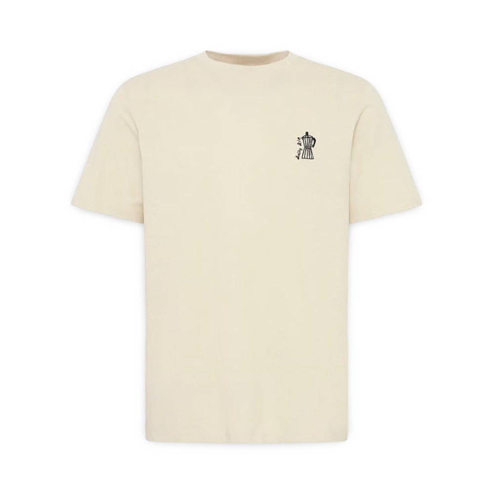 Blend Tee | Coffee Oyster Grey