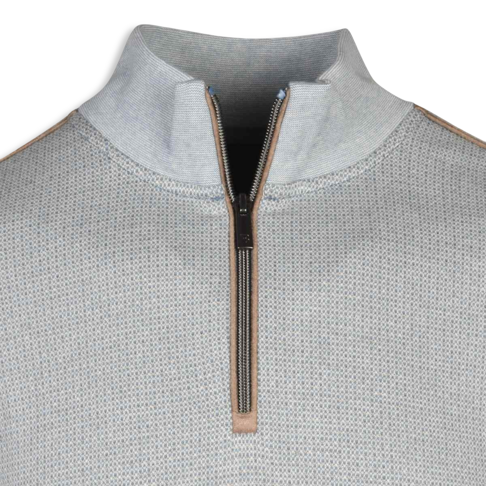 Bowe Tailoring Half-Zip | Cowper Sky Haze