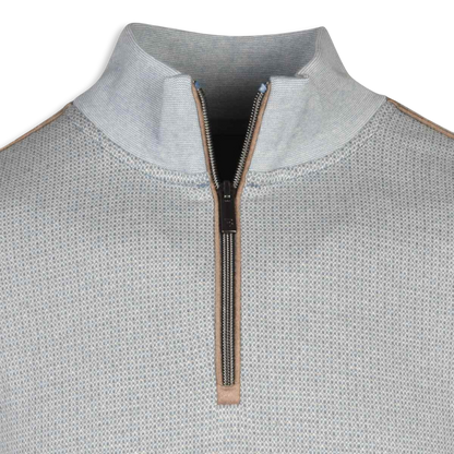 Bowe Tailoring Half-Zip | Cowper Sky Haze