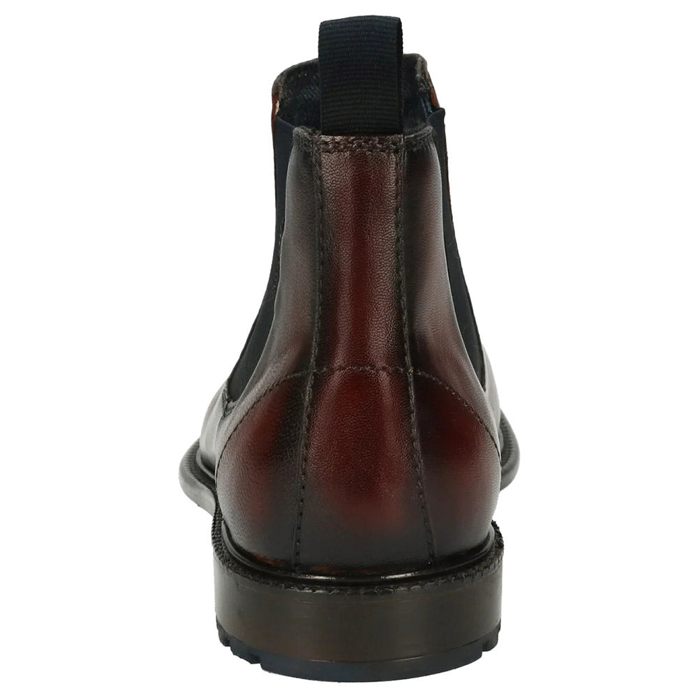 Bugatti Slip On Chelsea Boot | Bonifacio Mid Brown