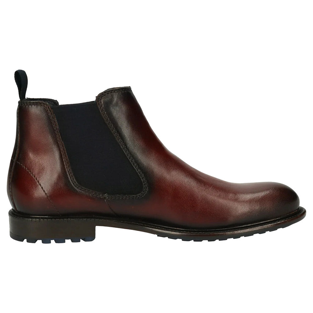 Bugatti Slip On Chelsea Boot | Bonifacio Mid Brown