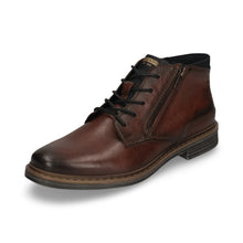 Bugatti Lace Boot with Zip | Chennai Dark Brown