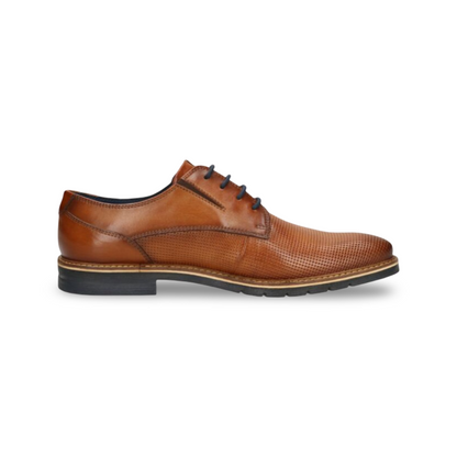 Bugatti Lace-Up Shoe | Merlo Cognac