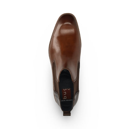 Bugatti Slip On Chelsea Boot | Merlo Dark Brown