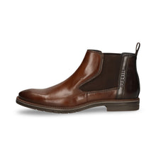 Bugatti Slip On Chelsea Boot | Merlo Dark Brown
