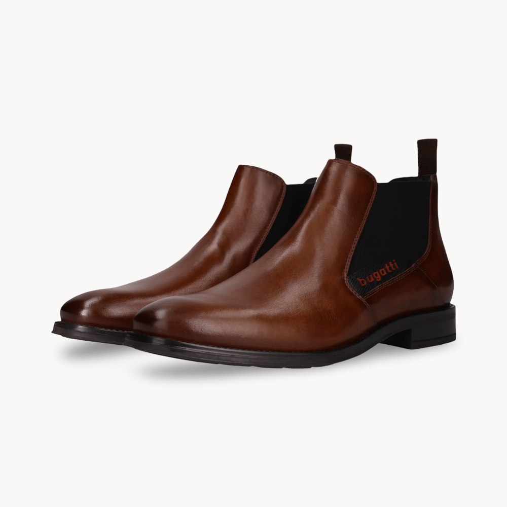 Bugatti Slip On Chelsea Boot | Witt Cognac
