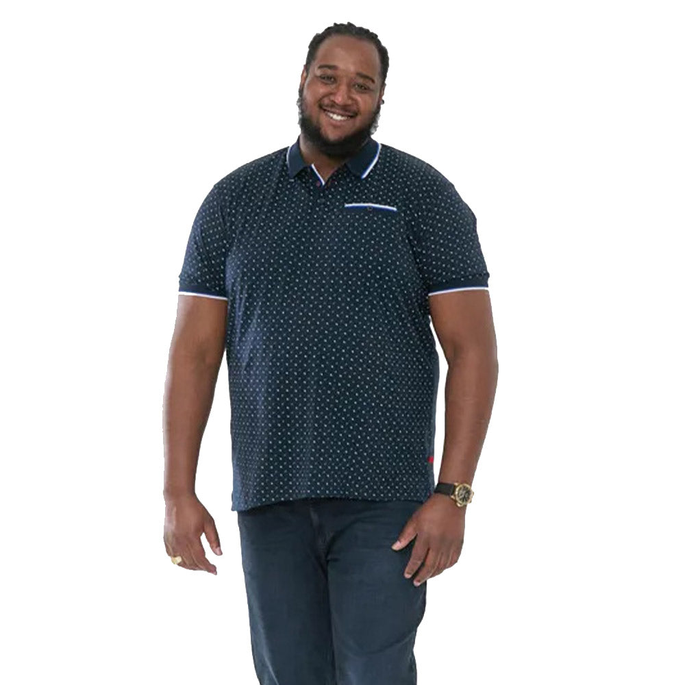 D555 Big Mens Polo Shirt | Oakley Navy