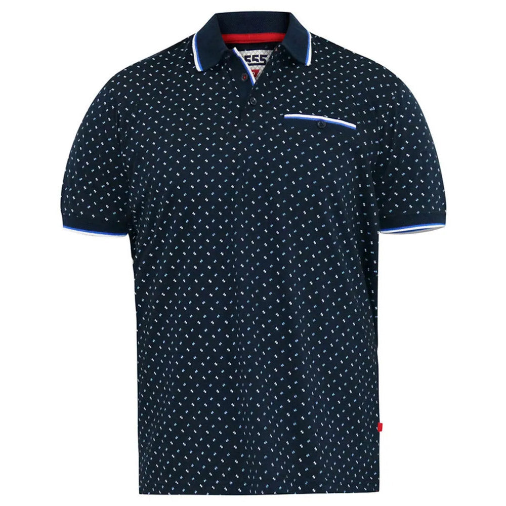 D555 Big Mens Polo Shirt | Oakley Navy