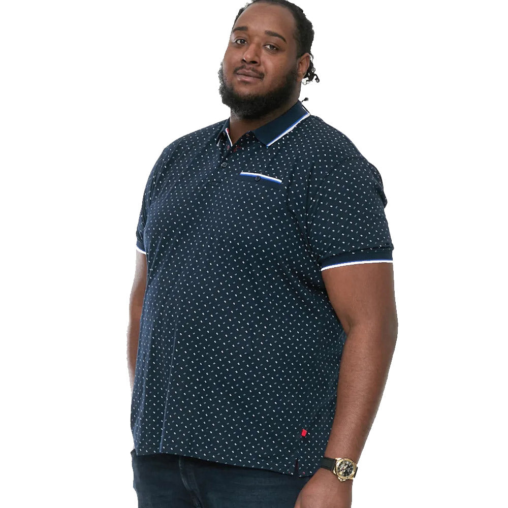 D555 Big Mens Polo Shirt | Oakley Navy