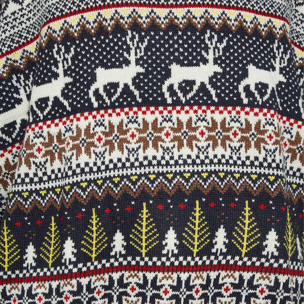 D555 Christmas Jumper | Vixen Navy