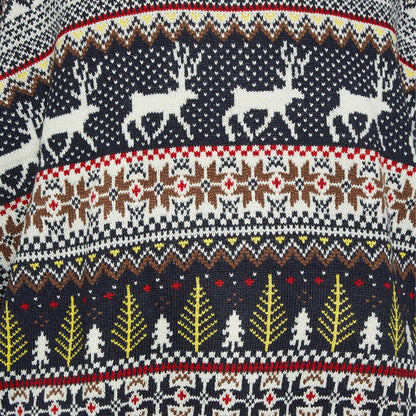 D555 Christmas Jumper | Vixen Navy