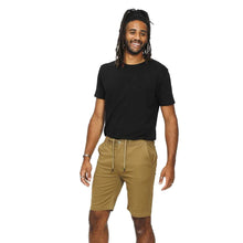 D555 Drawstring Stretch Chino Shorts | Aries Tobacco