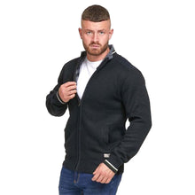 D555 Full Zip Sweater | Salvatore Black