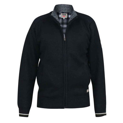 D555 Full Zip Sweater | Salvatore Black