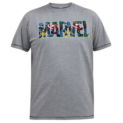 D555 Marvel Tee | Comic Grey