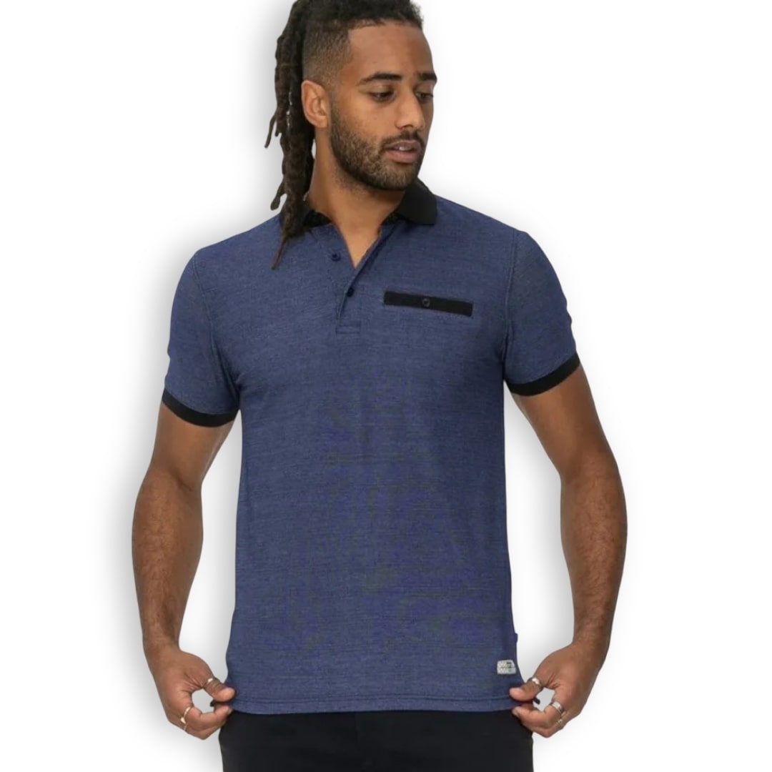 D555 Polo Shirt | Newcastle Navy