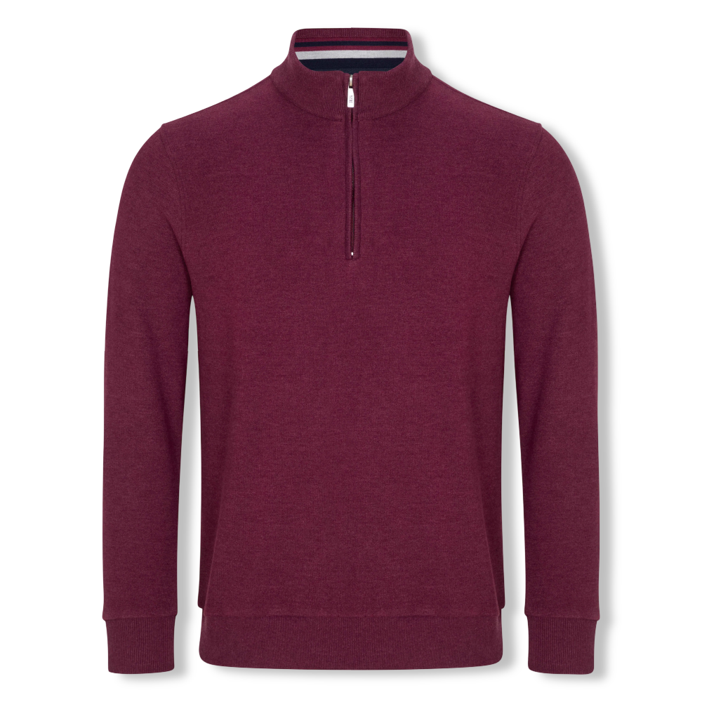 DG Drifter Half-Zip Sweatshirt | Dark Red