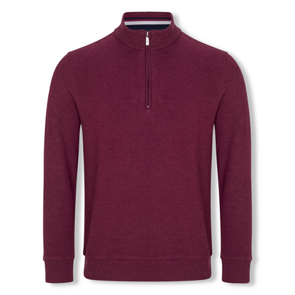 DG Drifter Half-Zip Sweatshirt | Dark Red