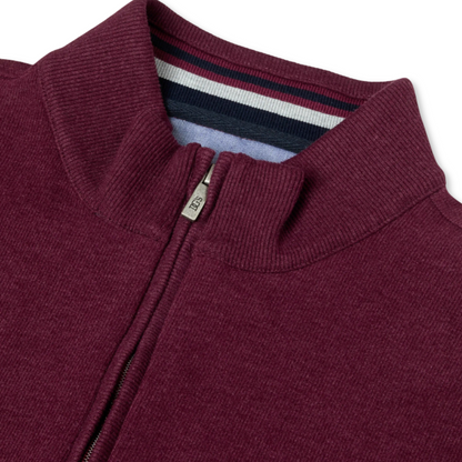 DG Drifter Half-Zip Sweatshirt | Dark Red