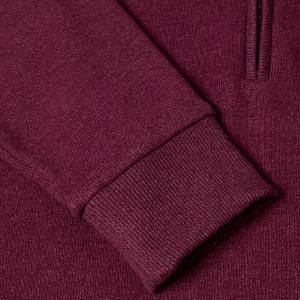 DG Drifter Half-Zip Sweatshirt | Dark Red