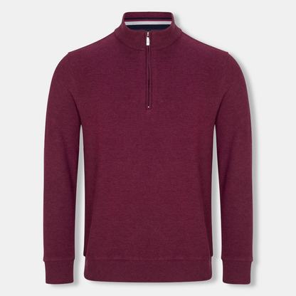 DG Drifter Half-Zip Sweatshirt | Dark Red