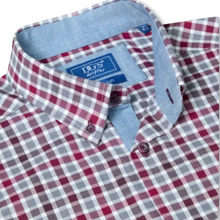 DG Drifter Long Sleeve Casual Shirt | Red Check