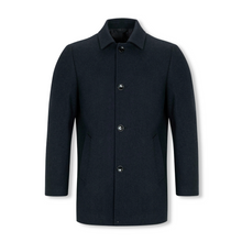 Daniel Grahame Wool Blend Overcoat | Bales Charcoal