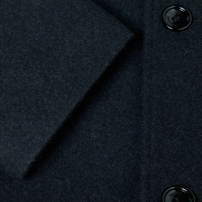 Daniel Grahame Wool Blend Overcoat | Bales Charcoal