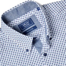 Drifter Long Sleeve Casual Shirt | Blue & White
