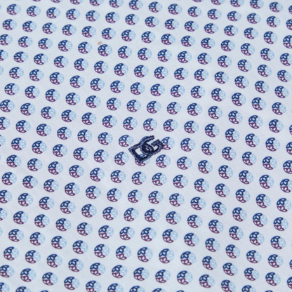 Drifter Long Sleeve Casual Shirt | Blue & White