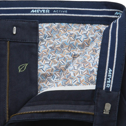 Meyer Cosy Twill Chino | Bonn Navy