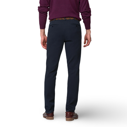 Meyer Cosy Twill Chino | Bonn Navy