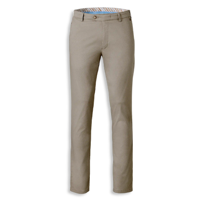 Meyer Micro Print Chino | Bonn Sand
