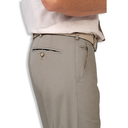 Meyer Micro Print Chino | Bonn Sand