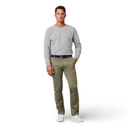Meyer Stretch Chino | Roma Olive