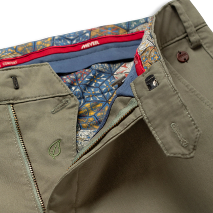 Meyer Stretch Chino | Roma Olive