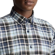 Remus Uomo Long Sleeve Shirt | Blue Check
