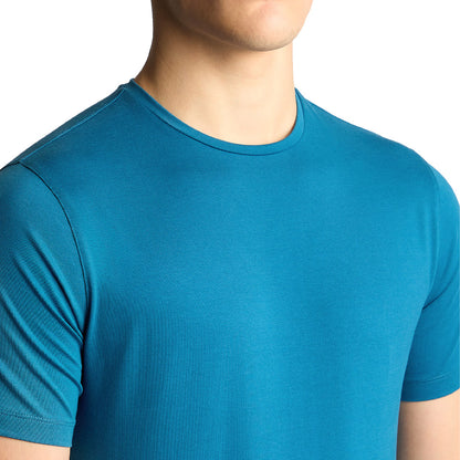 Remus Uomo Stretch Cotton Tee | Teal