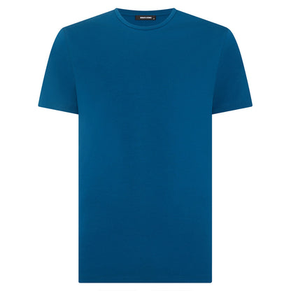 Remus Uomo Stretch Cotton Tee | Teal
