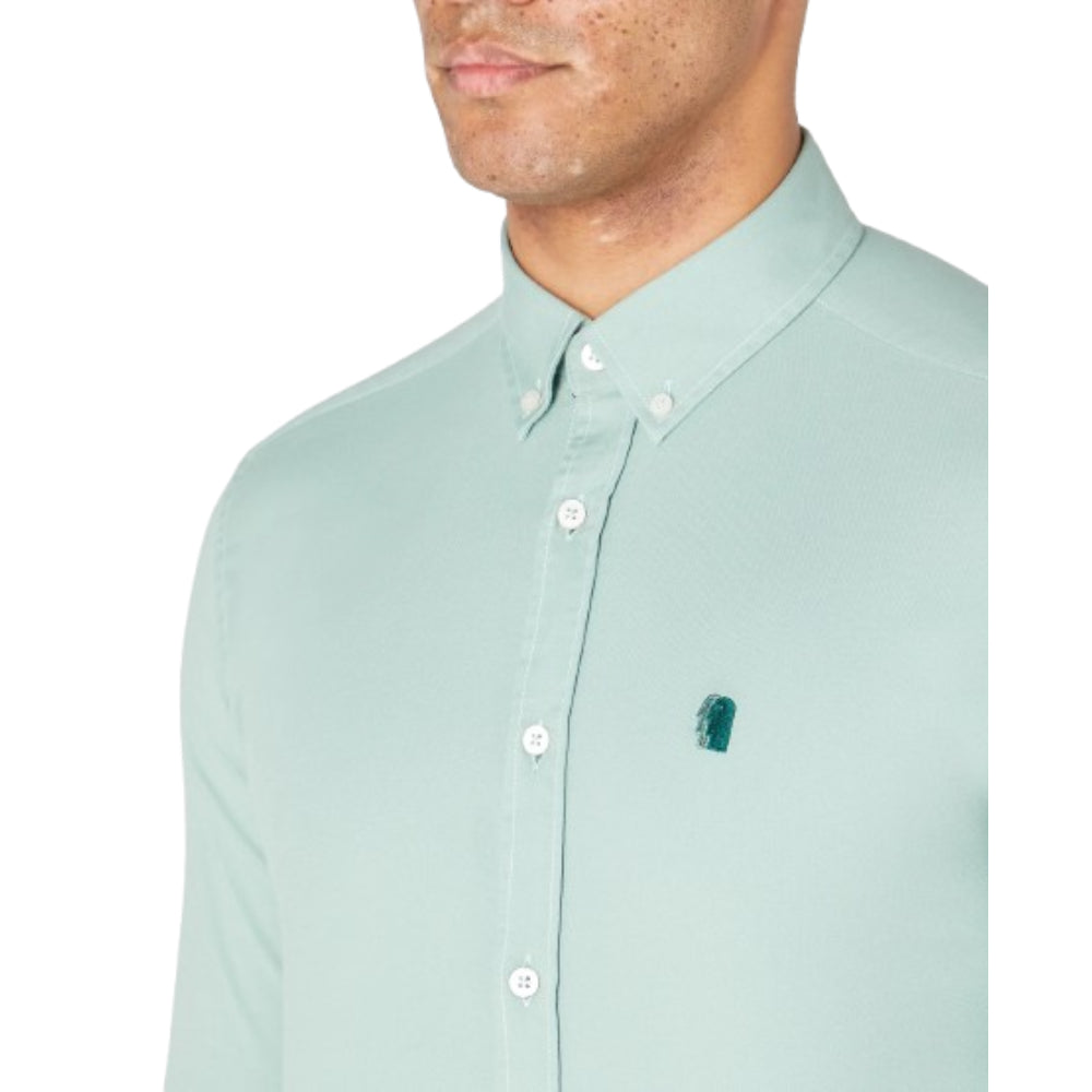 Remus Uomo Long Sleeve Shirt | Green