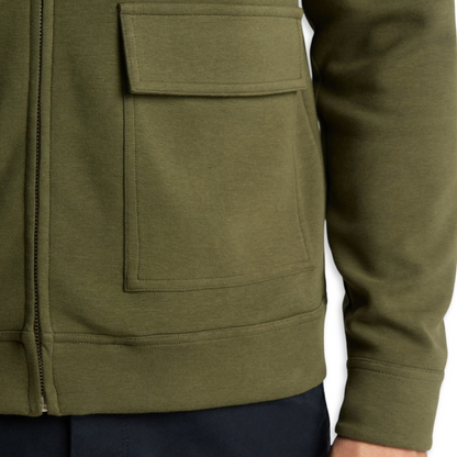 Remus Uomo Bamboo Blend Overshirt | Green