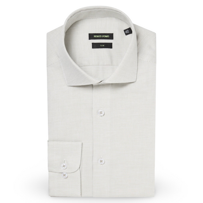 Remus Uomo Cotton Shirt | Light Green