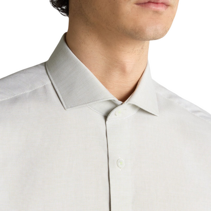 Remus Uomo Cotton Shirt | Light Green