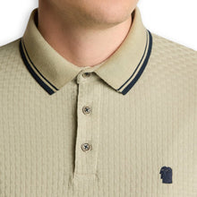 Remus Uomo Long Sleeve Jersey Polo | Stone