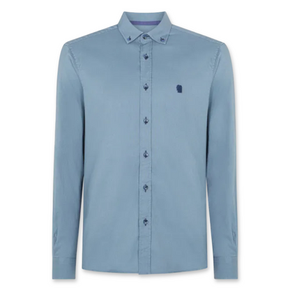 Remus Uomo Long Sleeve Shirt | Blue