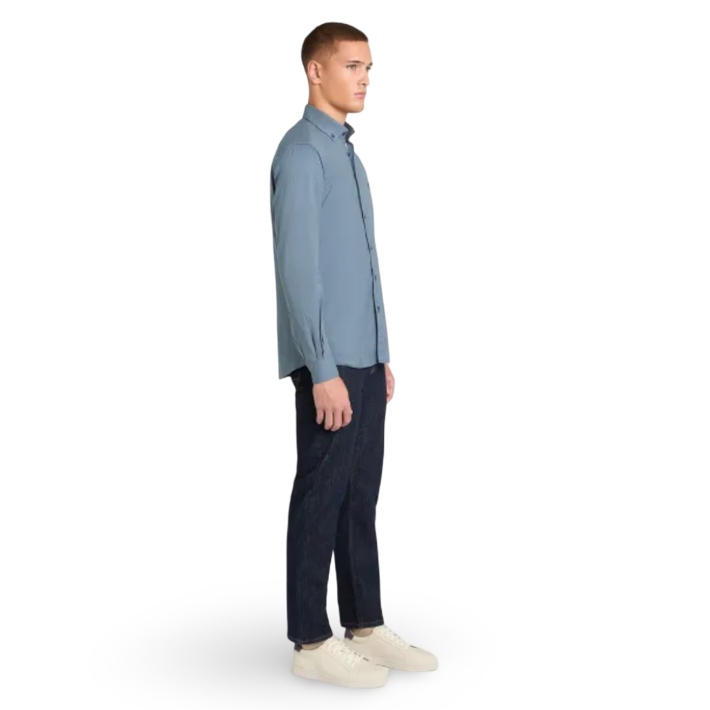 Remus Uomo Long Sleeve Shirt | Blue