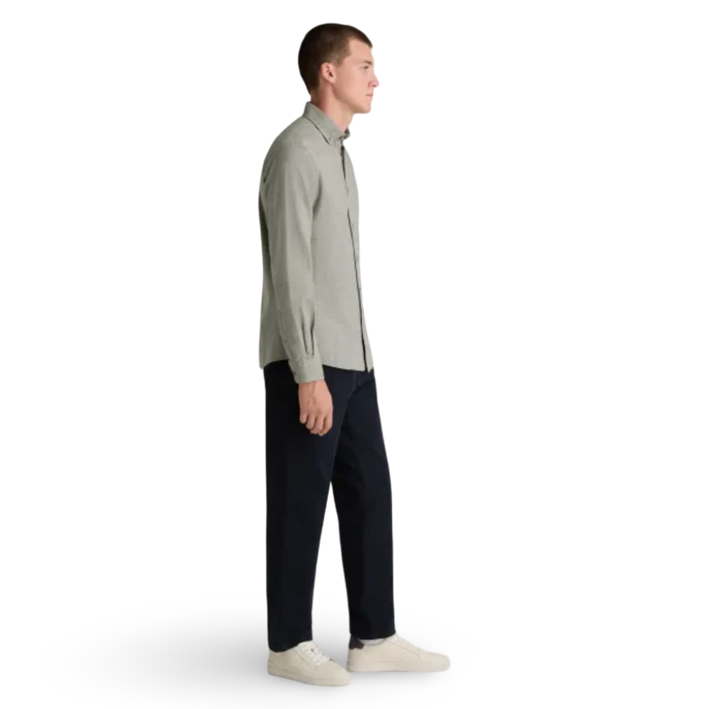 Remus Uomo Long Sleeve Shirt | Green