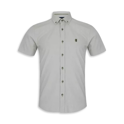 Remus Uomo Short Sleeve Shirt | Light Green
